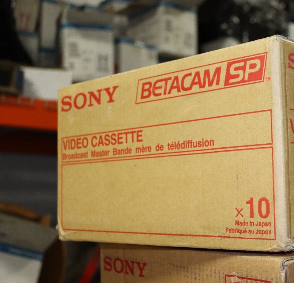 10X Sony Betacam SP BCT-90MLA 90 minutos grande VTR video casete grabación Foto 1 de 1