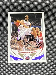 Alvin Williams Toronto Raptors 2004-05 Topps Signed Auto Card #189 ~ COA - Picture 1 of 3