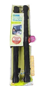 Munchkin Brica Sun Safety Roller Shades Set Of 2 Child Sun Shades x2 NEW In Box - Picture 1 of 4