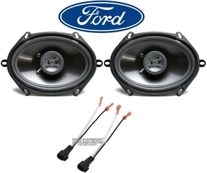 Hifonics 6x8" Front Car Speaker Replacement Kit For 2000-2010 Ford F-650/750 - Picture 1 of 5