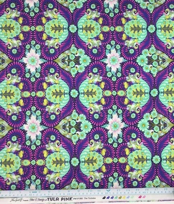 Tela Rosa Tula Lenta y Constante La Tortuga Fuera de Uso Cuarto de Grasa Azul Frambuesa Foto 1 de 2