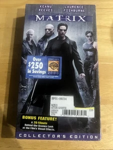 The Matrix (VHS, 1999, Collectors Edition) new sealed - Picture 1 of 3