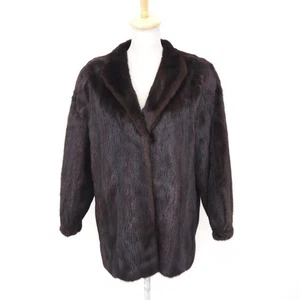 Silver Saga Nerz Pelzmantel Made in Japan Gifu Hochwertig - Bild 1 von 10