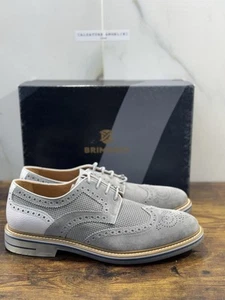 Brimarts Zapato Casual De Hombre En Suede Gris 45 - Imagen 1 de 6