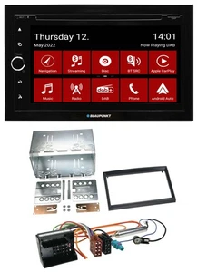 Blaupunkt MP3 DVD Bluetooth DAB 2DIN USB Autoradio für Citroen Berlingo C2 C3 Ju - Bild 1 von 9