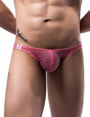 String Homme Sexy Érotique Tanga Grande Taille sous-vêtements Slips Stretch C... - Photo 1/4