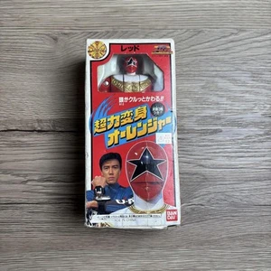Super Power Transformation Ohranger Oh Red Figure Sentai Hero Bandai Pre-owned - Picture 1 of 10