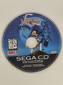 Lunar: Eternal Blue. Sega CD. Disk Only. Tested! Good Condition!
