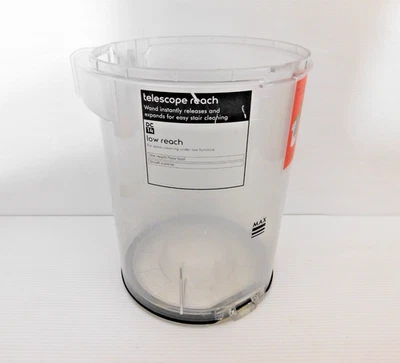 Dyson DC14 cubo de polvo recipiente de suciedad pieza de repuesto telescopio alcance - por favor LEER Foto 1 de 4