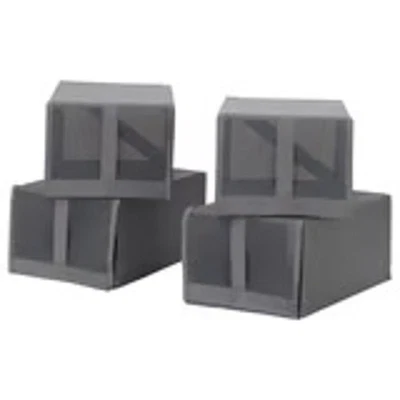 Stealth Shoe Squad IKEA SKUBB Dark Gray Ventilated Boxes That Fold Flat  - Image 1 of 3