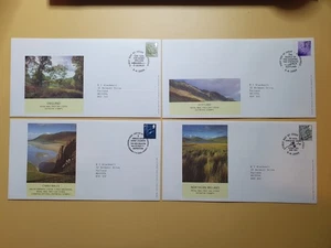 Inglaterra Escocia Gales Irlanda del Norte 2005 conjunto de 4 FDCS REGIONALES #3350 - Imagen 1 de 1
