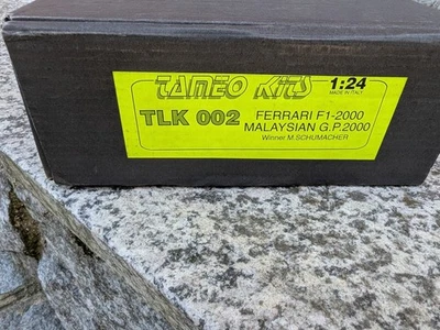 TAMEO KITS FERRARI F1-2000 MALAYSIAN GP WINNER SCHUMACHER 1/24 VINTAGE - Immagine 1 di 4
