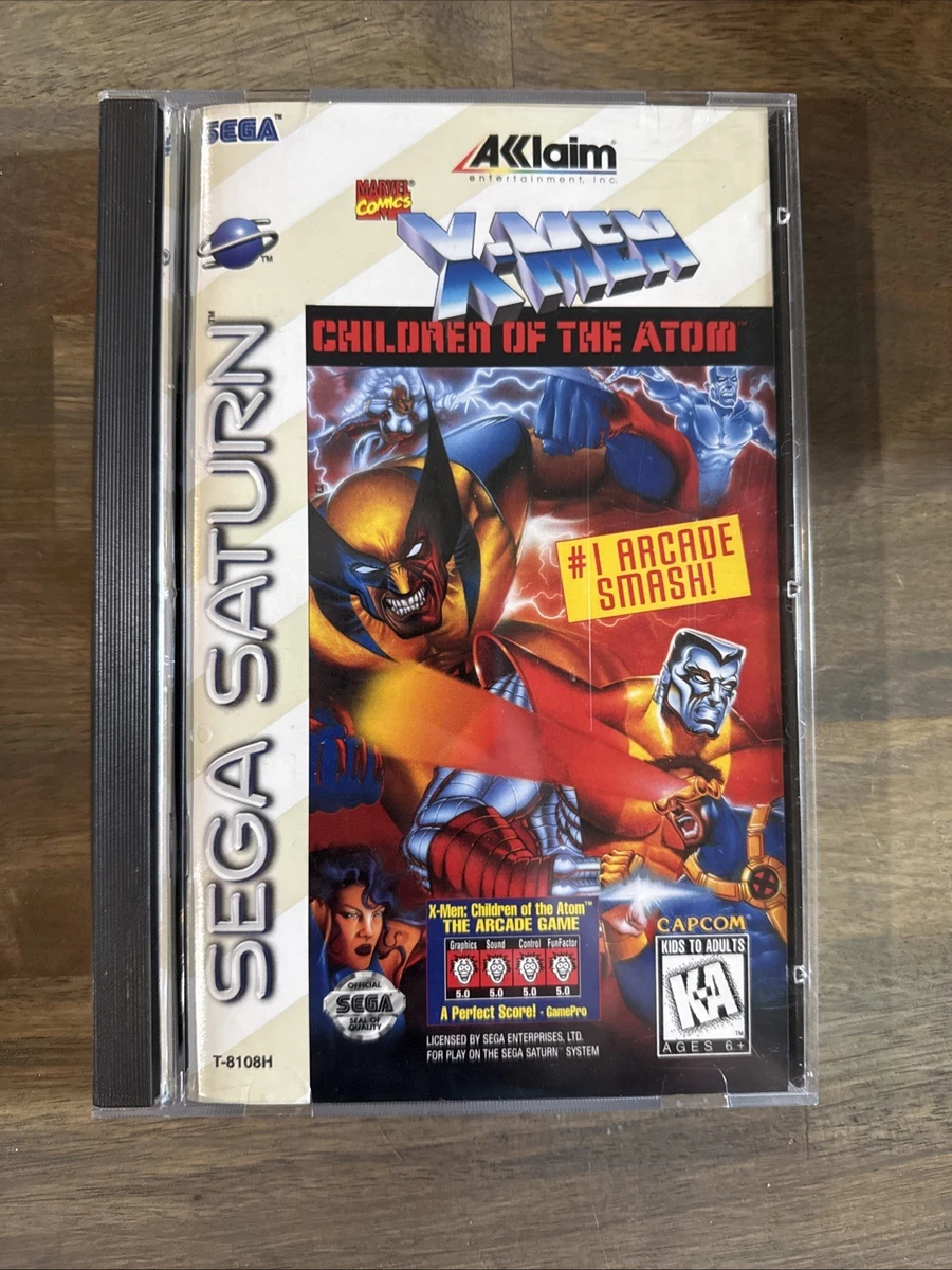 アーケード基盤 X-MAN CHIDREN OF THE ATOM X-Men: Children of the Atom | Rent My Arcade