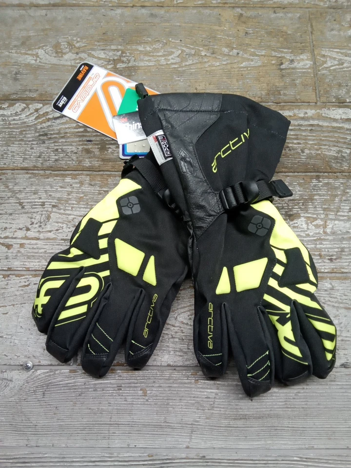 Arctiva Mens Ravine S8 Insulated Snowmobile Gloves High-Vis XL 3340-1185 - Imagem 1 de 4