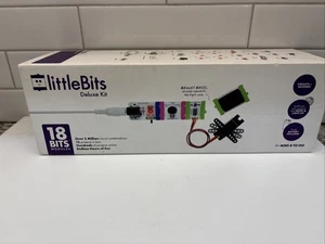 littleBits Deluxe Kit Circuits in Seconds STEM 18 Bits Modules-100% complete - Picture 1 of 11