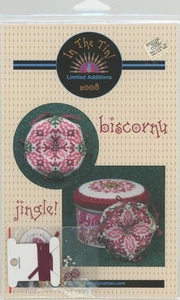 Just Nan Limited Edition 2008 Jingle Biscornu Embellishments Cross Stitch - Picture 1 of 1
