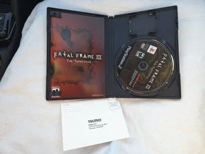 Fatal Frame 3 III The Tormented Sony Playstation 2 PS2 Komplett In Box Reg Card - Bild 1 von 13