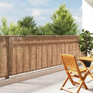 Brushwood Fence Outdoor Garden Panel Barrier Privacy Screen - 600x100 cm - Picture 1 of 6