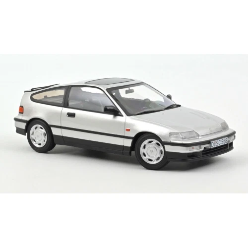 HONDA CRX 1990 SILVER 1:18 Norev Auto Stradali Modellino Nuovo - Immagine 1 di 1