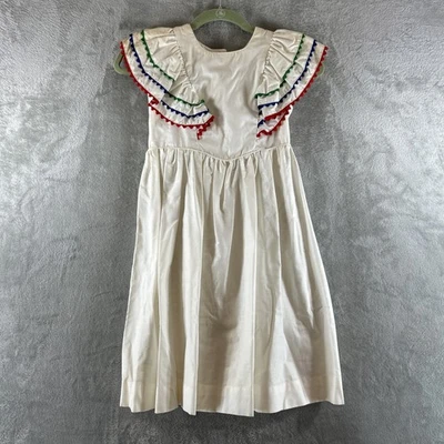 Vintage Pleasant Company American Girl Molly Birthday Dress Like Your Doll Sz 7 - Image 1 of 4