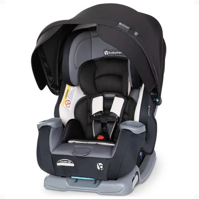 Assento de carro conversível Baby Trend Cover Me 4 em 1 com dossel ajustável, preto - Imagem 1 de 4