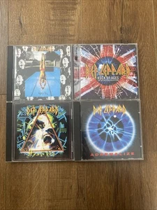 Def Leppard Albums CDs VGC X4 See Desc - Picture 1 of 7