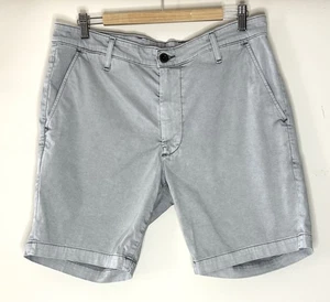 AG Goldschmied The Wanderer Shorts Herren Gr. 34 Silver Fog Slim Hose - Bild 1 von 5