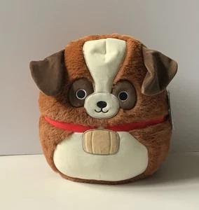 Peluche suave Squishmallows FuzzAMallows 12" Sassafras San Bernardo - Imagen 1 de 6