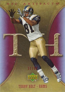 2007 UD Artifacts Torry Holt Rams NC Stato 31/99 - Foto 1 di 2