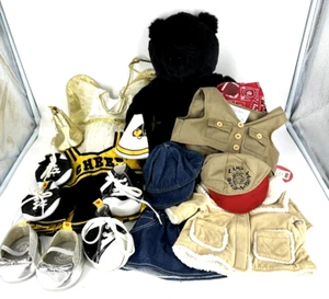 Build A Bear Set 17 Teile Cheerleader Hosen Mantel Rock Mützen Engel 4 Paar Schuhe - Bild 1 von 12