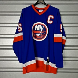 AUTHENTIC NWT Mitchell & Ness New York Islanders DENIS POTVIN Jersey Mens XL NEW - Picture 1 of 6