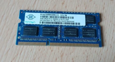 Nanya NT4GC64B8HB0NS-CG 4GB 2Rx8 PC3-10600S-9-10-F2.1333 *1 Stück* *Gebraucht* - Bild 1 von 2