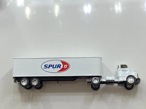 ERTL Diecast Vintage 1950 Chevy Semi Cab Tractor Trailer Bank #3905 SPUR NIOB - Picture 1 of 18