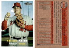 Bartolo Colon 2006 Topps Heritage Baseball Card 169  Los Angeles Angels