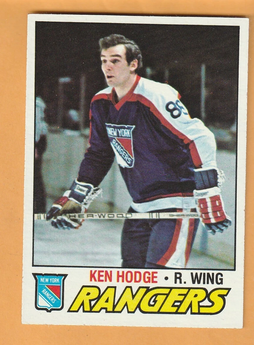 Ken Hodge New York Rangers 1977-78 Topps #192 11Z