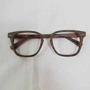 Eyebuydirect Samson Eyeglass Frame Woodtone C4 51 19 140 - Picture 1 of 7