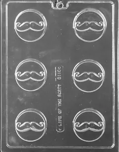 MUSTACHE COOKIE mold customize your own Candy chocolate covered oreos mustaches - Picture 1 of 1
