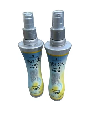 2 Got2b Schwartzkopf BEACH TRIPPIN Salt-Infusion Waving Spray Mermaid 6.8 oz HTF - Image 1 of 4