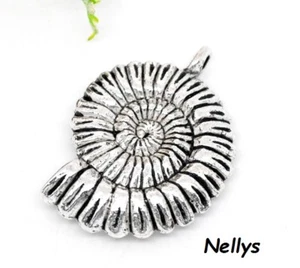Nellys 3  Anhänger Muschel ca. 37x27mm  antiksilber  - Bild 1 von 1