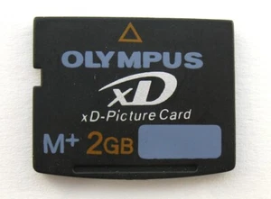 2GB OLYMPUS XD MEMORY CARD TYPE M+ FOR FUJI FINEPIX/OLYMPUS CAMERAS 2 GB - Picture 1 of 1