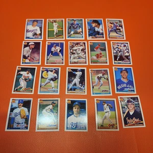 Vintage Topps MLB Professional Baseball Card Collectables 1990 Season Lot Of 20 - Bild 1 von 16