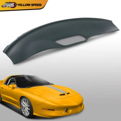 适合 1993 - 1996 年庞蒂亚克 Firebird 仪表板仪表板盖盖覆盖深灰色  — 第 1/4 张图片