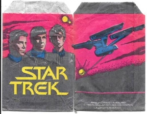 Tarjetas coleccionables Star Trek II La ira de Khan envoltura de tarjetas vacía 1982 Monty Gum - Imagen 1 de 1