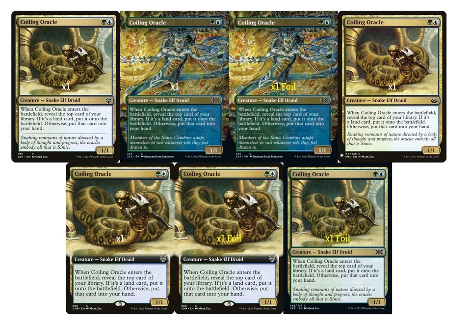 MTG MB1 C21 2XM CMR Coiling Oracle (SELECT) - Image 1 of 1