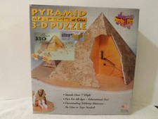 Pyramid at Giza Egypt 3-D Puzzle Plex Telebrands complete