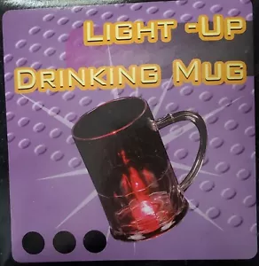 Light Up Drinking Mug Fun Beer Mug Bars Dorms Fun Sports Game Night Novelty Mug - Picture 1 of 1
