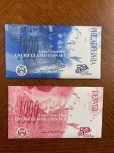 1999 Uncirculated U.S. Mint Coin Set Philadelphia and Denver - Picture 1 of 3