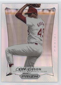 2012 Panini Prizm Prizms Bob Gibson #137 HOF