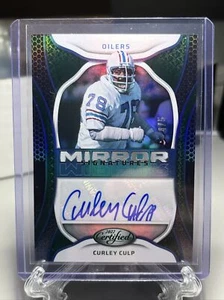 2022 NFL Certified Mirror Signatures Curley Culp Auto /5 Houston Oilers - Picture 1 of 8