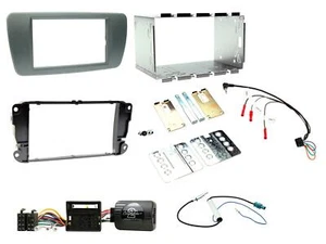 CTKST02 CD ESTÉREO RADIO FACIA KIT COMPLETO PARA SEAT IBIZA 2008 - 2014 - Imagen 1 de 1